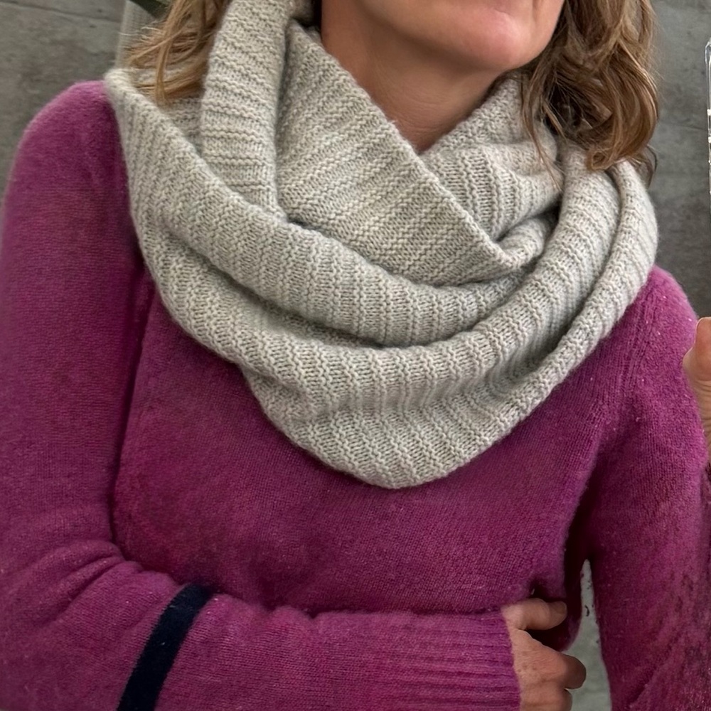Cashmere infinity scarf J Crew